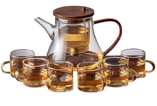 Glass tea set