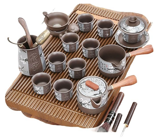 Drainage simple tea set